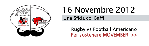 Una sfida coi Baffi: il Rugby e Football USA insieme per Movember image-81882