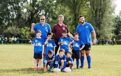 U8 alla festa del Rugby di Cesano Boscone