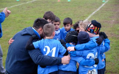 U8 alla festa del Rugby di Vimercate