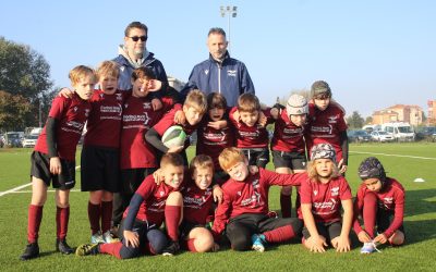 U10 alla festa del Rugby Asti