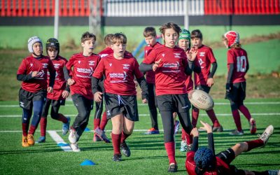 U12 alla Festa del Rugby a Monza