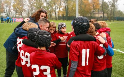 U10 alla festa del Rugby di Rho